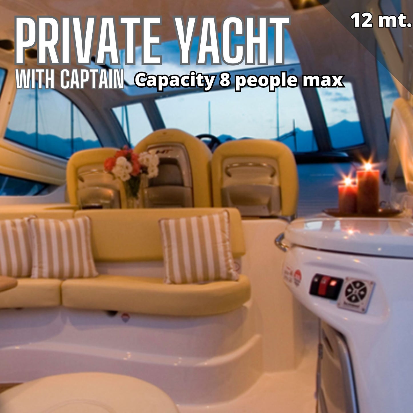 boat retal gran canaria - living room of the sunkiss