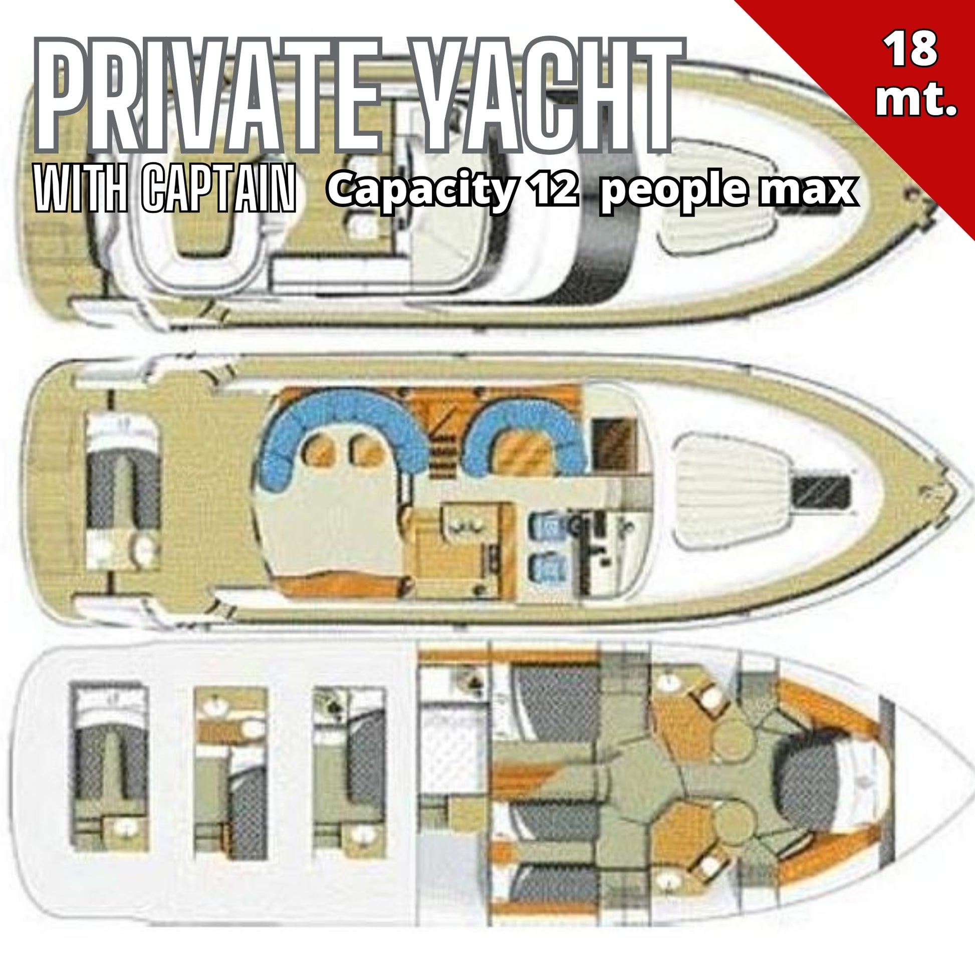 gran canaria boat rental - magic island rendering