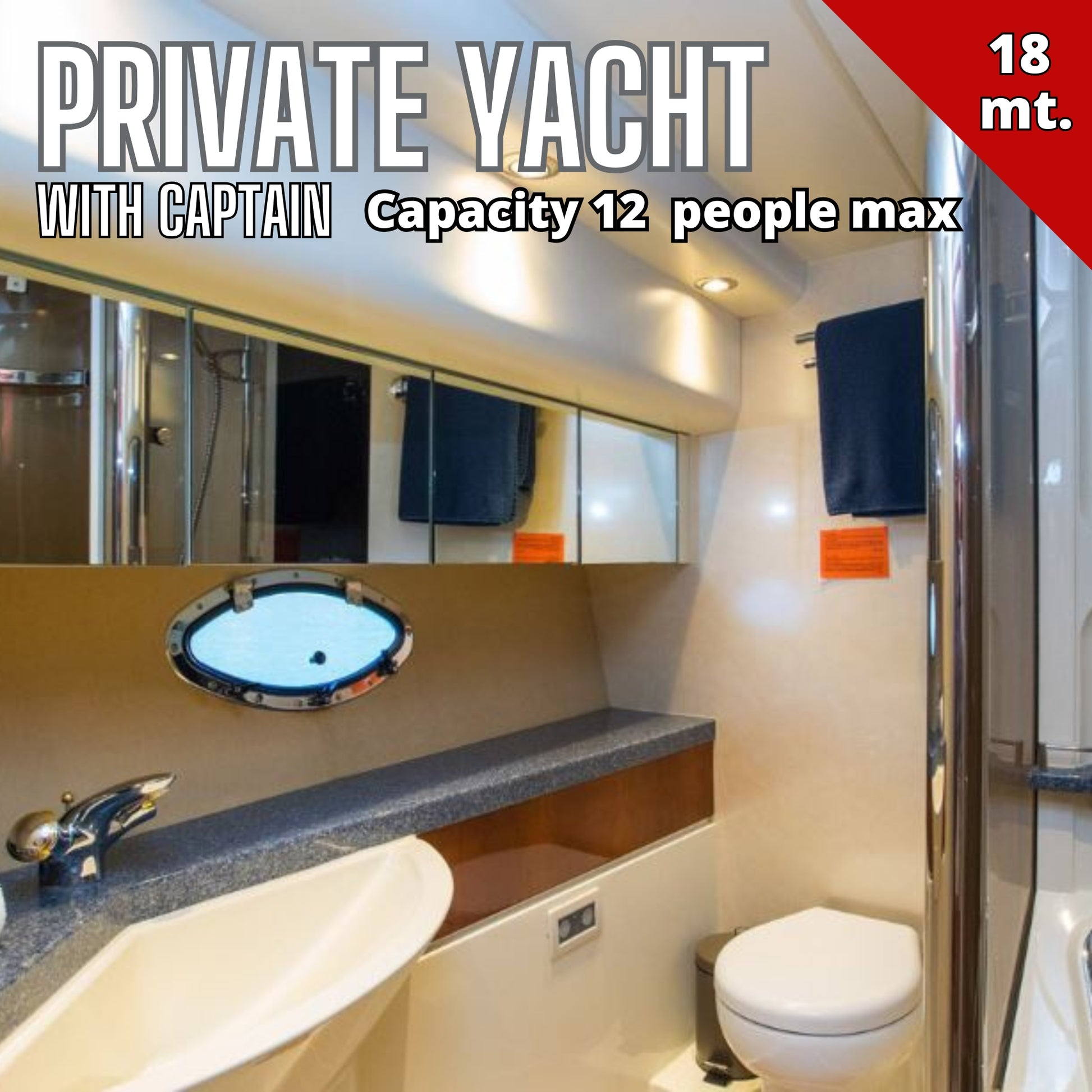 gran canaria boat rental - magic island bathroom