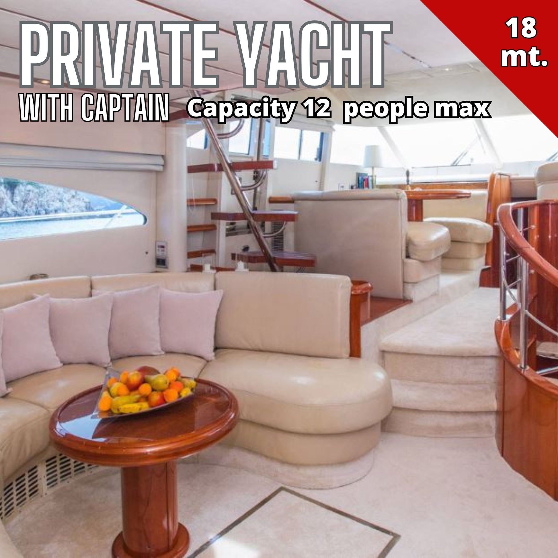 gran canaria boat rental - magic island main interior - living room