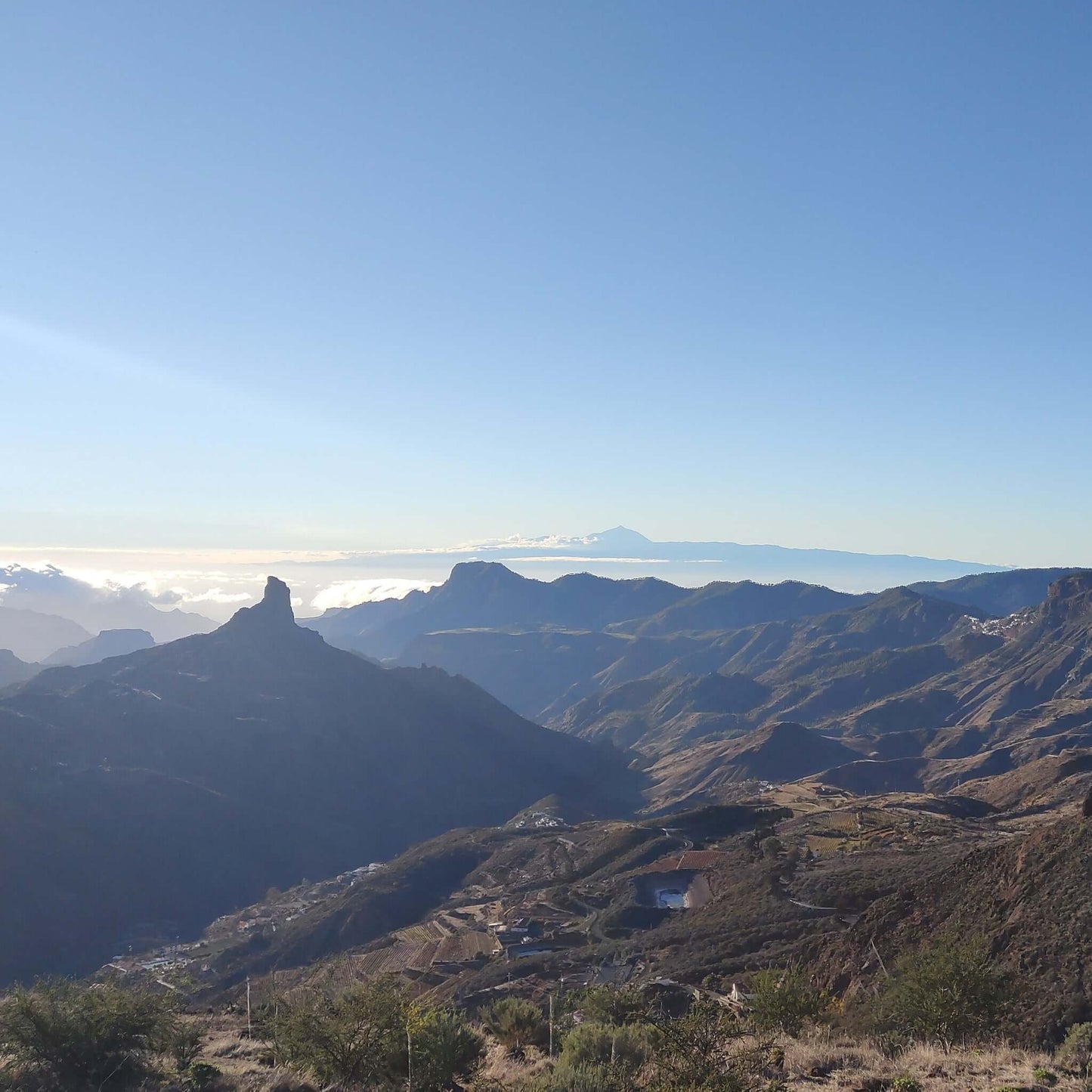 hiking gran canaria roque nublo circuit