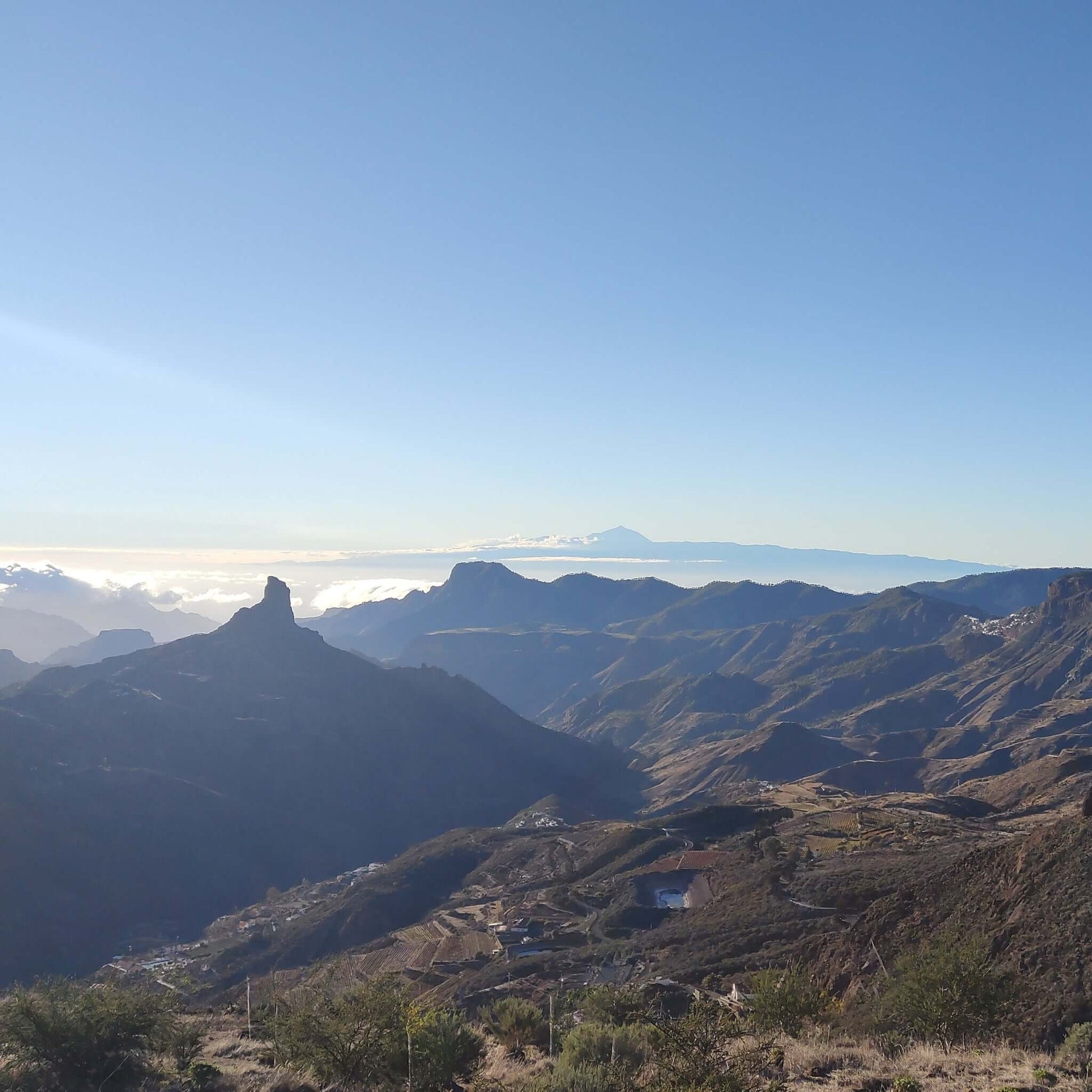 hiking gran canaria roque nublo circuit