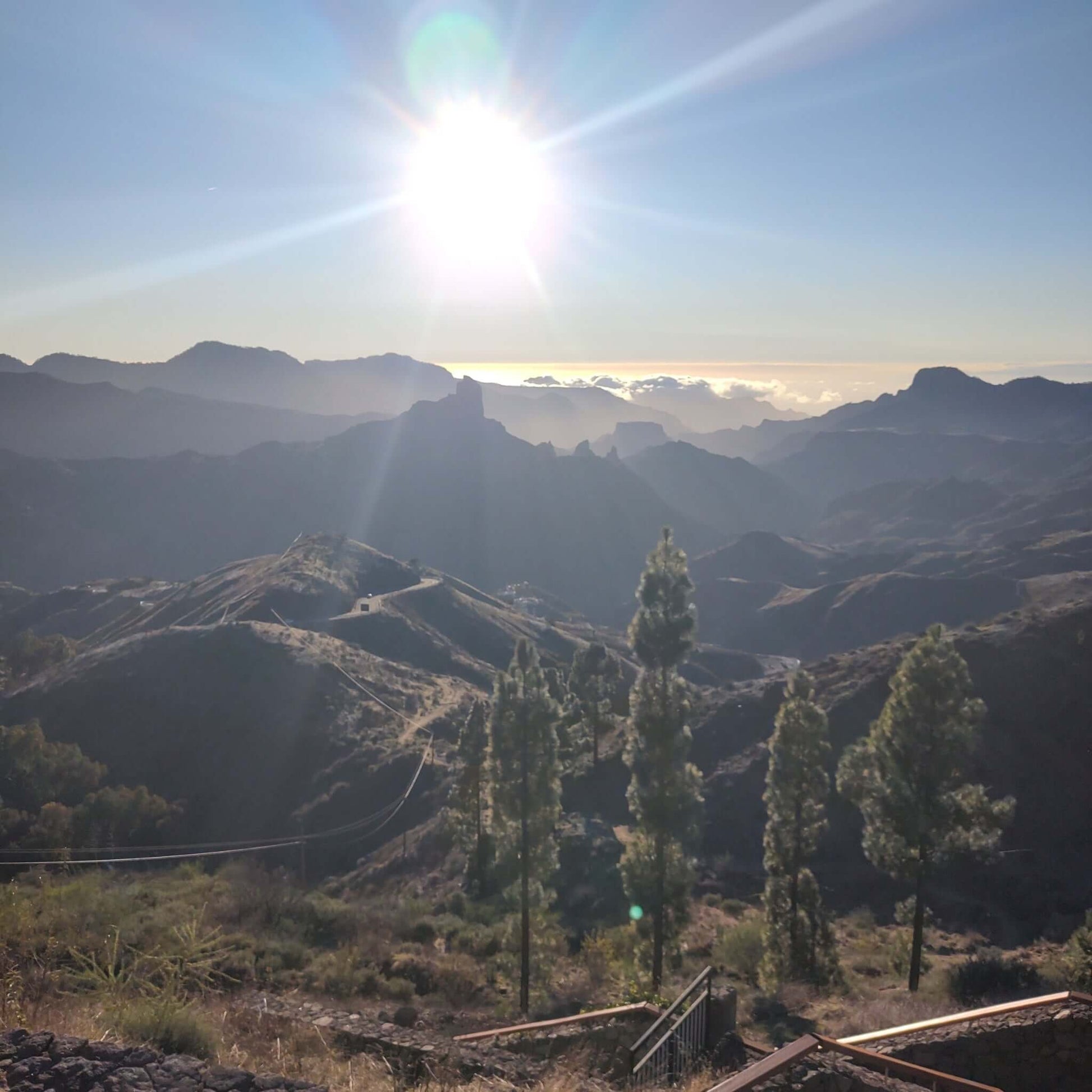 hiking gran canaria circuit roque nublo