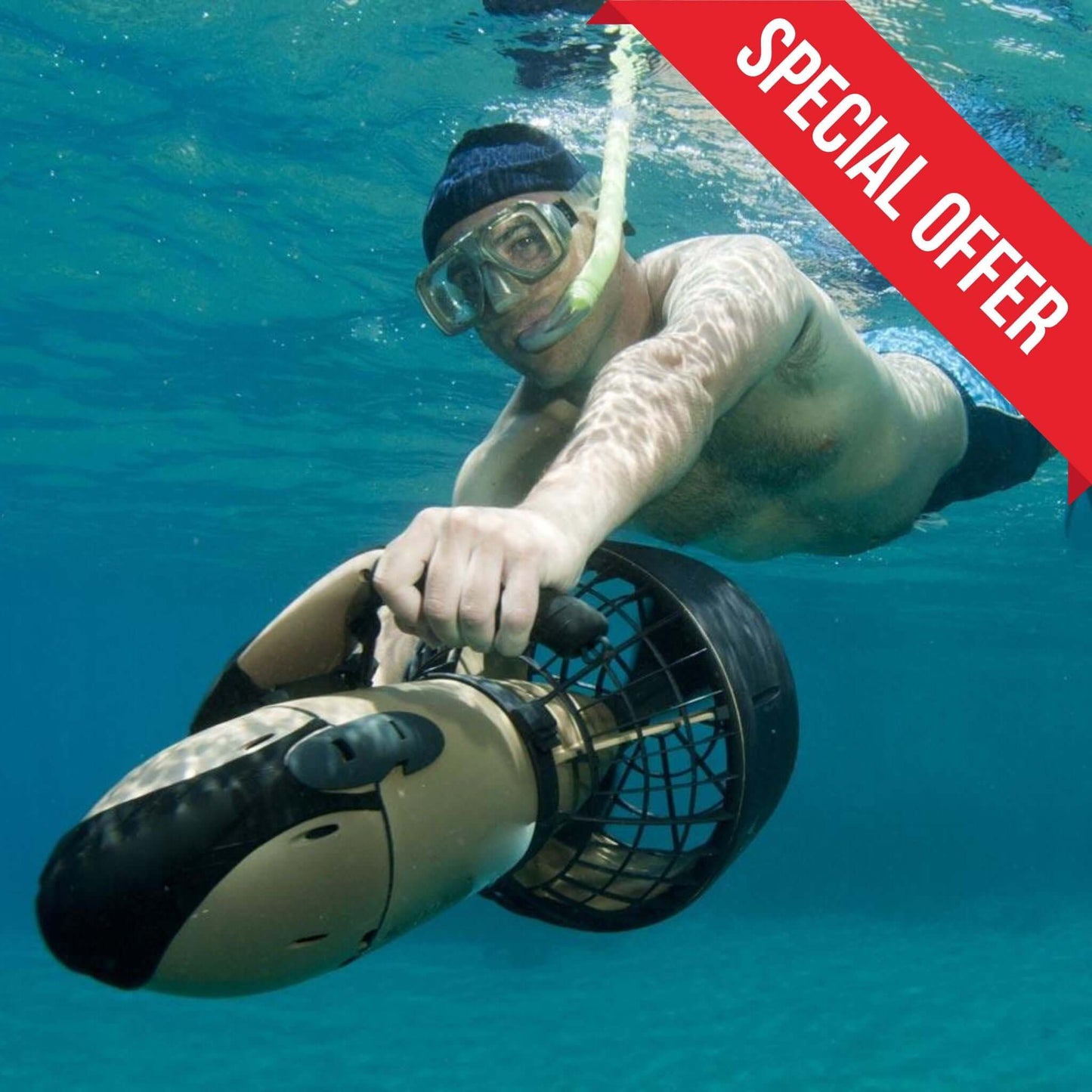 Shared Yacht Boat Trip Gran Canaria sea scooter