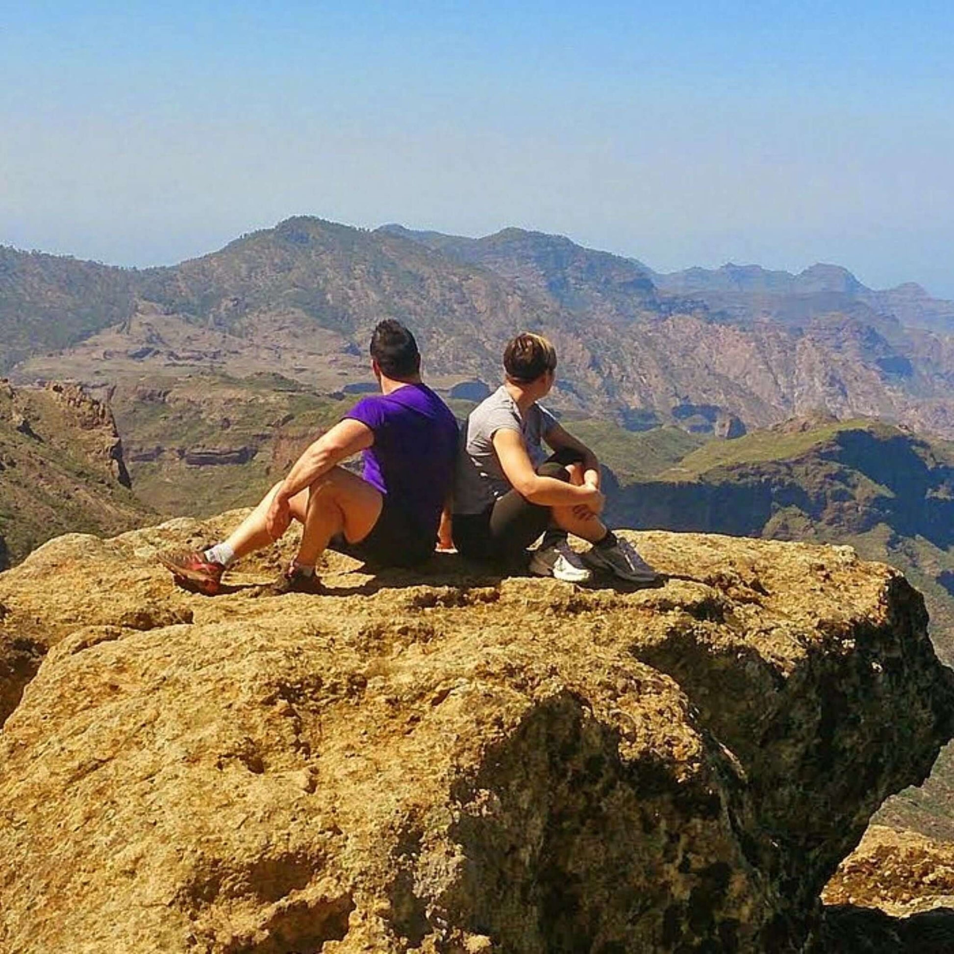hiking gran canaria - los azulejos road