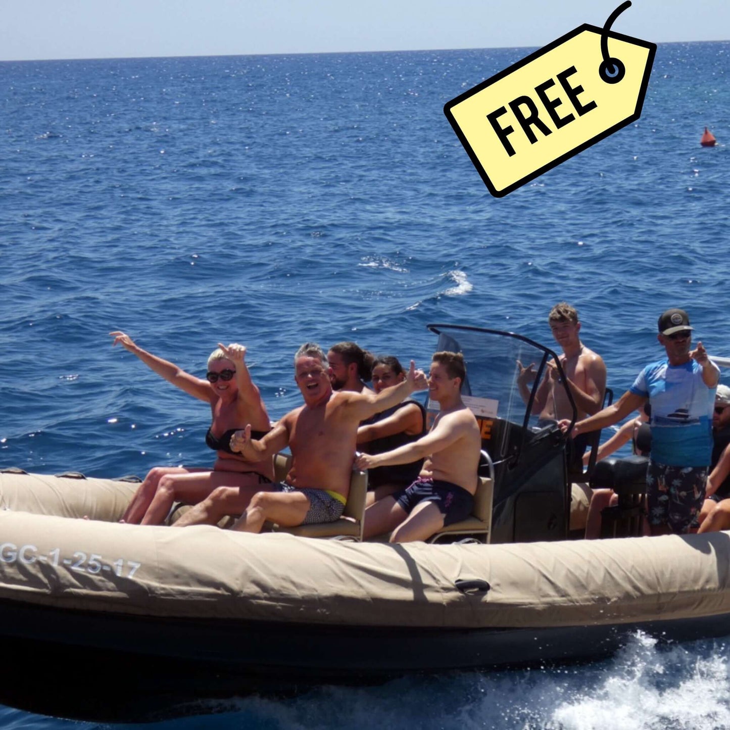 afrikat gran canaria speed boat included