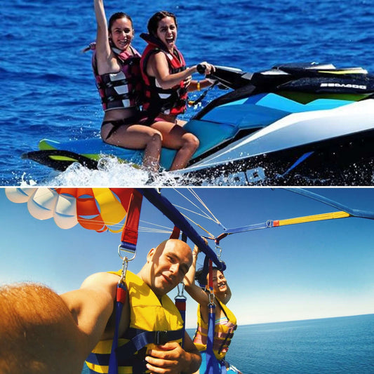 Combo #7 - Jet Ski Safari & Parasailing