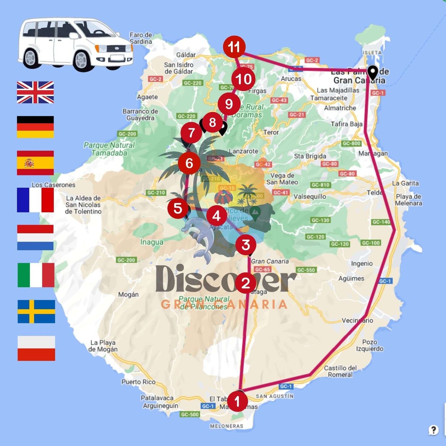 Tour VIP Panorámico de Gran Canaria