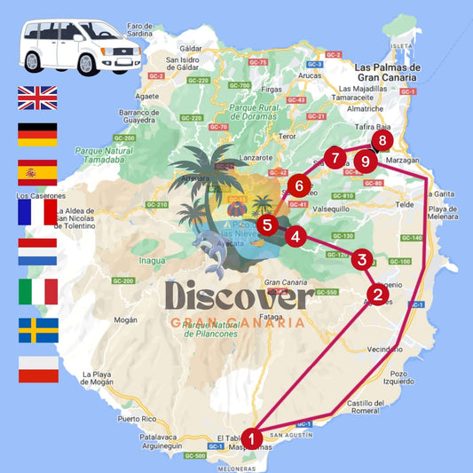 Tour Deluxe in Minivan – Vette di Gran Canaria