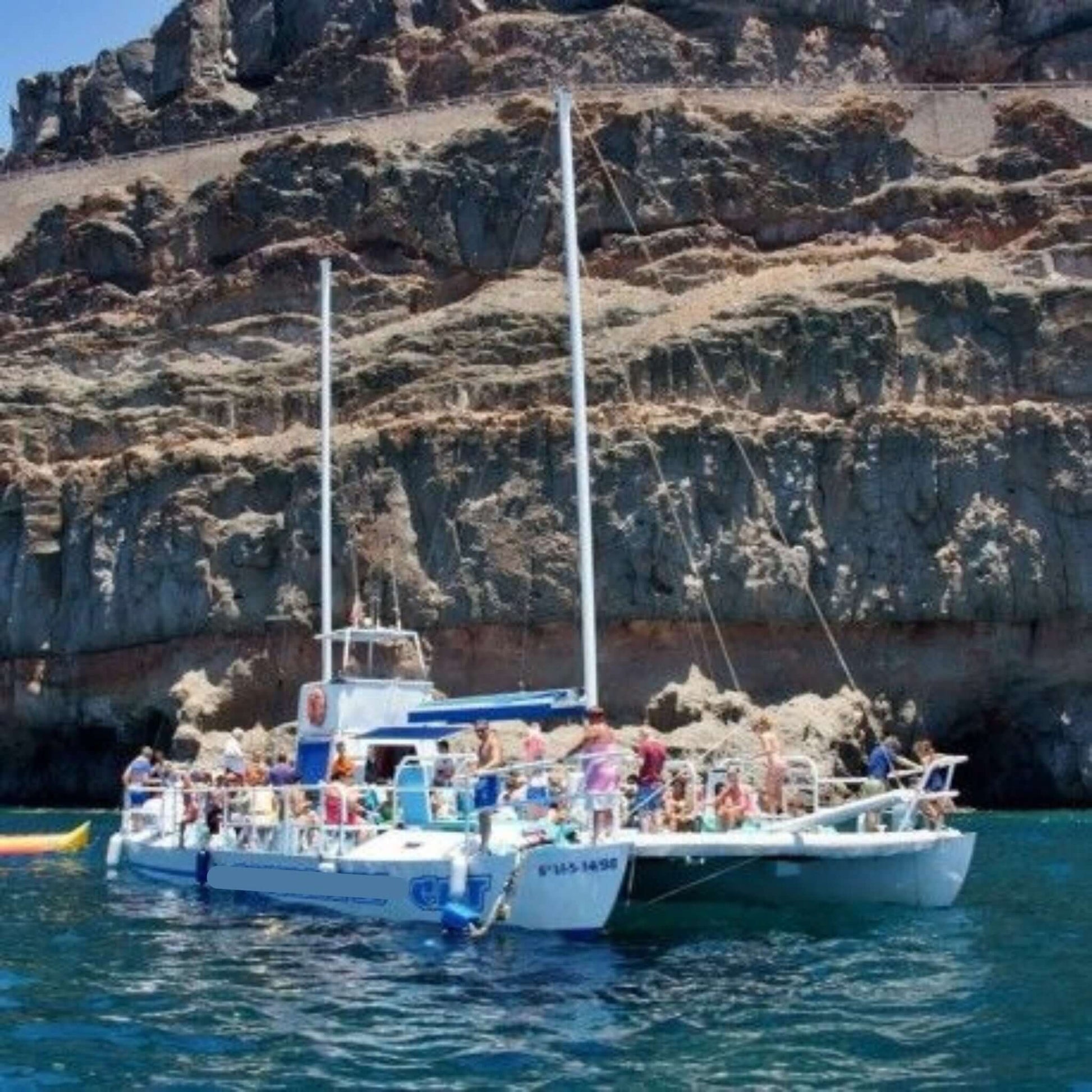 catamaran boat tour mogan