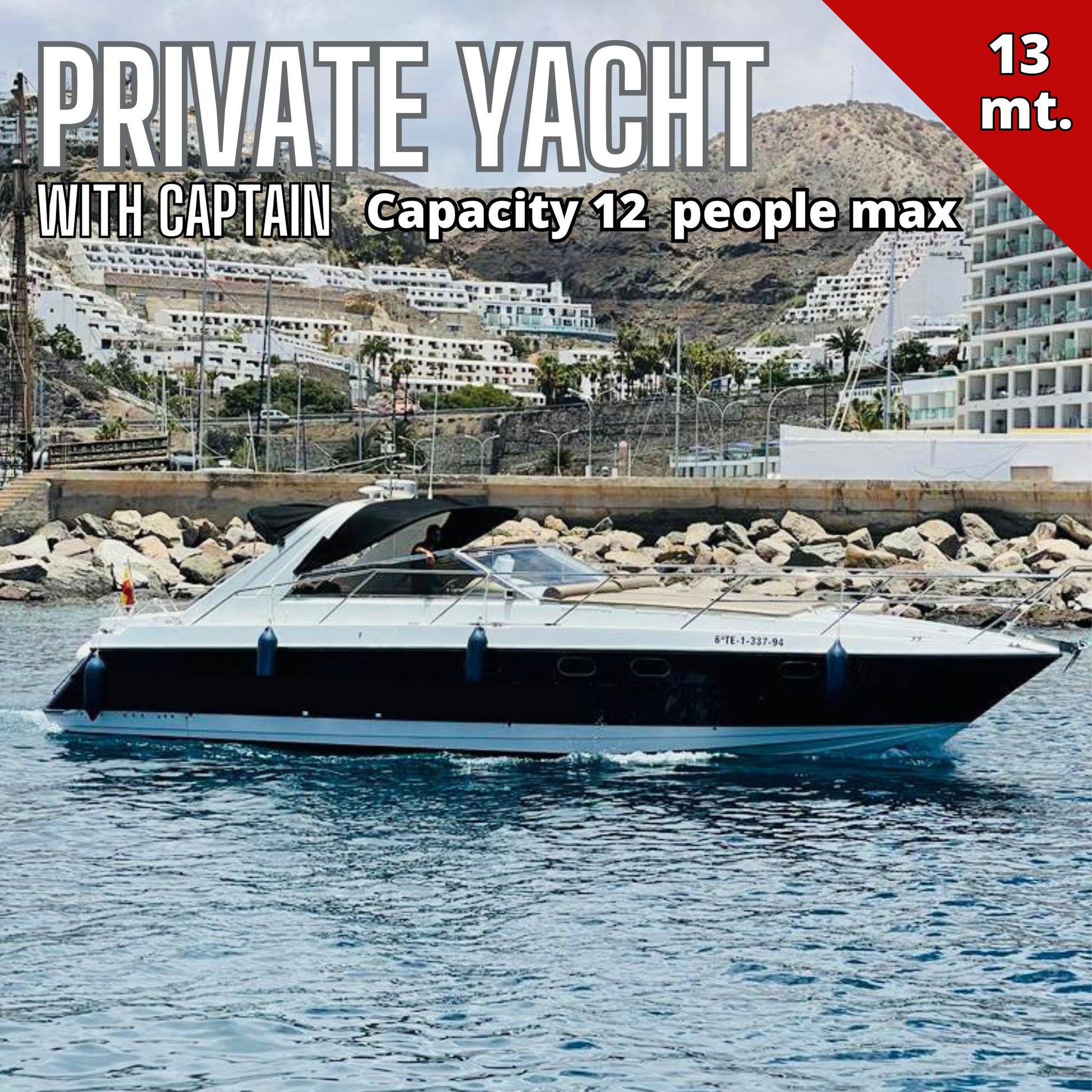 Privat boat charters - silvia the first yacht lateral view