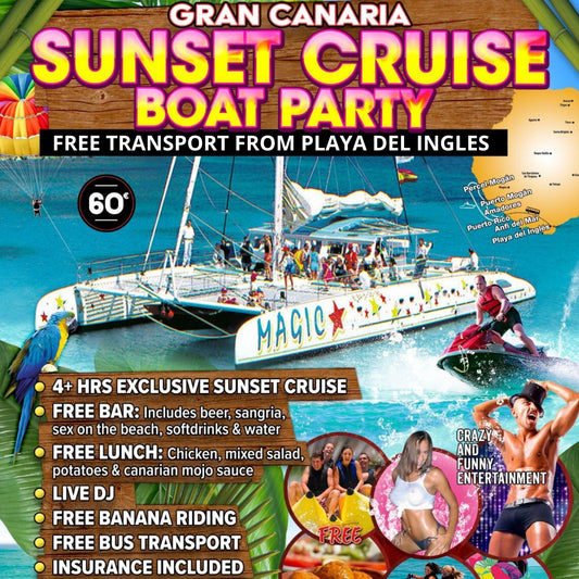 LGBTQ+ friendly boat party promo image