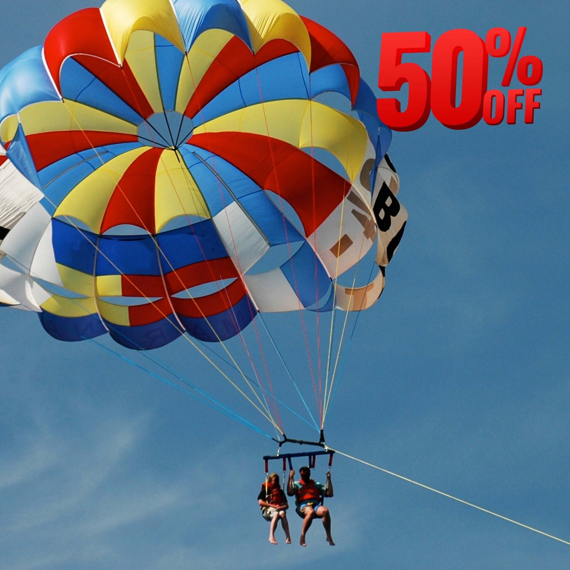 supercat - water sports - parasailing discount