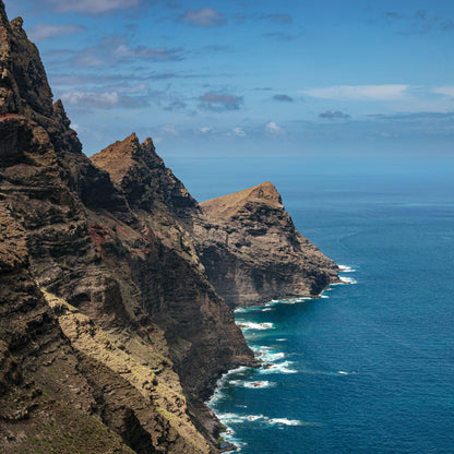 Stunning cliffs and ocean views from Gui Gui Yacht Tour Gran Canaria | Private & Shared Cruise.