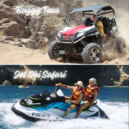 Combo #5 - Buggy Tour & Jet Ski Safari